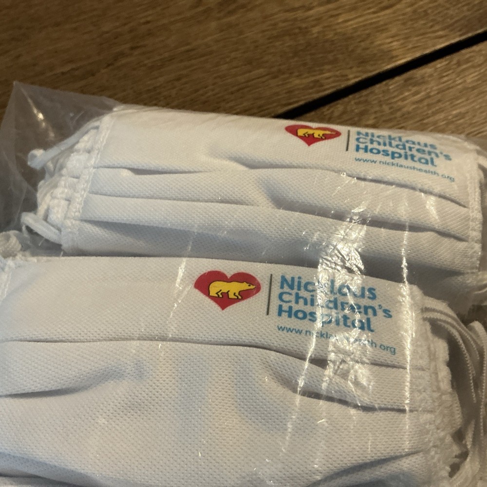 Unopened Bag Of Face Masks – 100 Count – Nicklaus Children Hospital