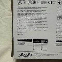 Black Ambidextrous Nitrile 5 Mil Gloves (1 Box Of 100 Gloves)