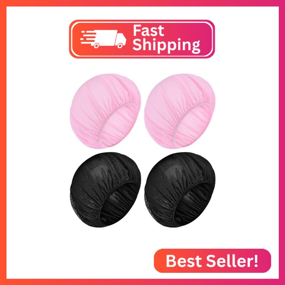 4 Pcs Hair Net For Sleeping Mesh Sleep Bonnets For Women Sleeping Hair Nets Cap,