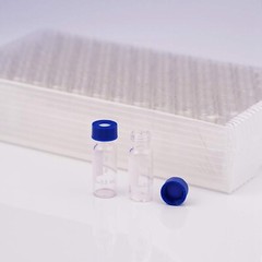 1000PCS 2ml Autosampler Vials+Pre-Slit Caps 9-425 Glass Bottle Screw Top HPLC GC