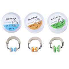 Dental Matrix Bands Ring Sectional Matrice Clamp 3D Separator Fit for Garrison