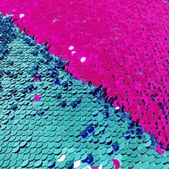 DUOBAO Sequin Raw Material – Cosmetic-Grade PET Glitter Sheets, 5 Y… Fas
