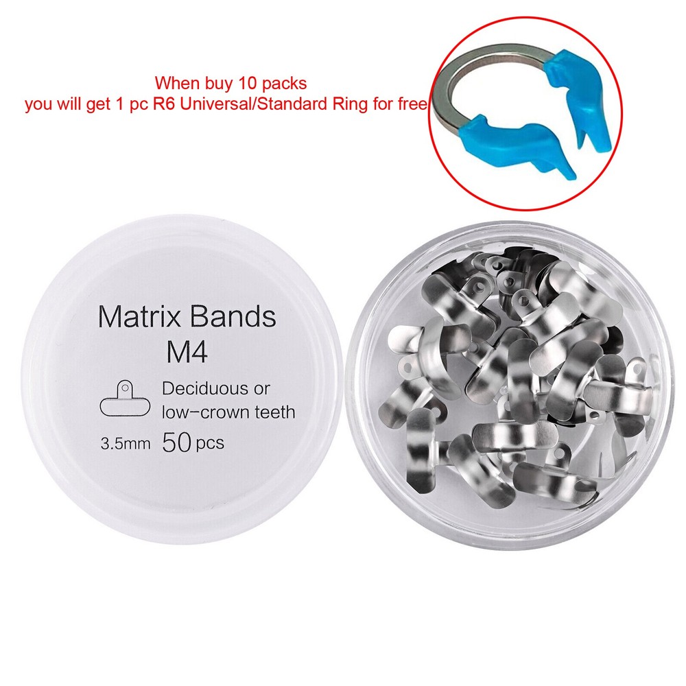 Dental Matrix Bands Ring Sectional Matrice Clamp Fit Garrison Palodent V3 System