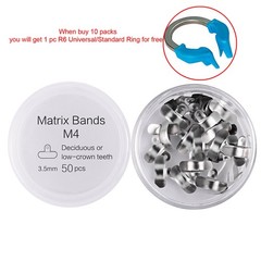 Dental Matrix Bands Ring Sectional Matrice Clamp Fit Garrison Palodent V3 System