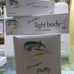 Coltene Speedex C- Silicon Impression Putty Set (Putty + Activator+ Light Body).