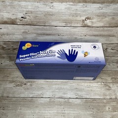 BeeSure Nitrile Powder Free Exam Gloves, Size: Large (Case of 1000) BE1178