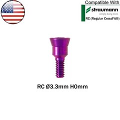 US Dental NC/RC Healing Abutment Closure Caps Mini Regular Fit Straumann ITI BLT