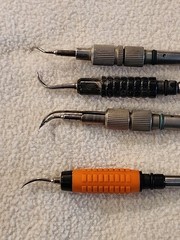 Lot of 4 (3) Dentsply & (1) Premier Big Easy Ultrasonic Tools 30k Pre-owned