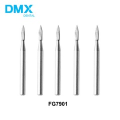 Dental Trimming & Finishing Drill Tungsten Carbide Flame Bur 7901 7902 7903 A