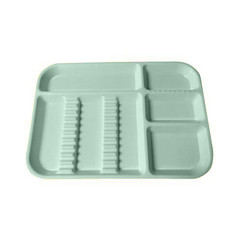Plasdent 300BDS-4PS Set-Up Tray Divided Size B Ritter 13-1/2″x9 5/8″x7/8″ Green
