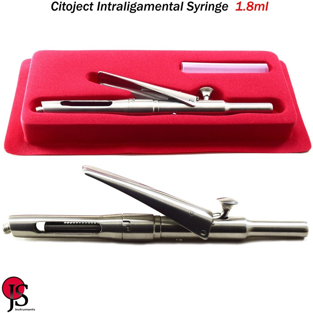 Dental Intraligamental Syringe 1.8ml Citoject Anesthesia Syringe Injection