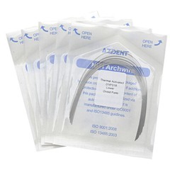 AZDENT Dental Orthodontic Heat Thermal Activated Niti Rectangular Arch Wires