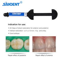Dent Light Cure Hybrid Composite Dental Resin Shade A3 -4.5 g syringe 001-001 OR