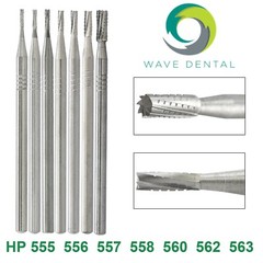 US Wave Dental Carbide Surgical Burs For Low Speed Straight Handpiece HP 44.5mm