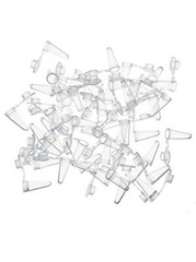 MUHWA 2000pcs PCR Tube with Flat Cap, 0.1 Assorted Sizes , Number of Itemss