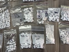 Large Lot of 450 Genuine Nissin A4A-311 Pediatric Typodont Teeth