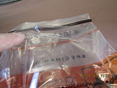 6″ x 9″ Biohazard Specimen Transport Bag + Pouch Box Lot of 500 or more 856