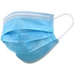 3-Ply Disposable Face Masks-2000 Masks-Blue,Black,Pink-40 Boxes-50 Masks 90E