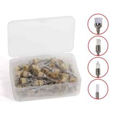 Dental Nylon Bristle Rubber Latch Flat Prophy Cups Polishing Brushes Prophylaxis
