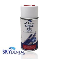Once-A-Day Dental Handpiece Cleaner Spray, 8.8 oz. Can with Extension Tube