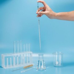 4 Pcs Graduated Dropper Pipettes 10ml Borosilicate Glass Pipette Clear