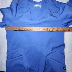 ADAR PRO P9500 Women’s Scrub Set V-Neck Top & Jogger Pants M Blue Healthcare