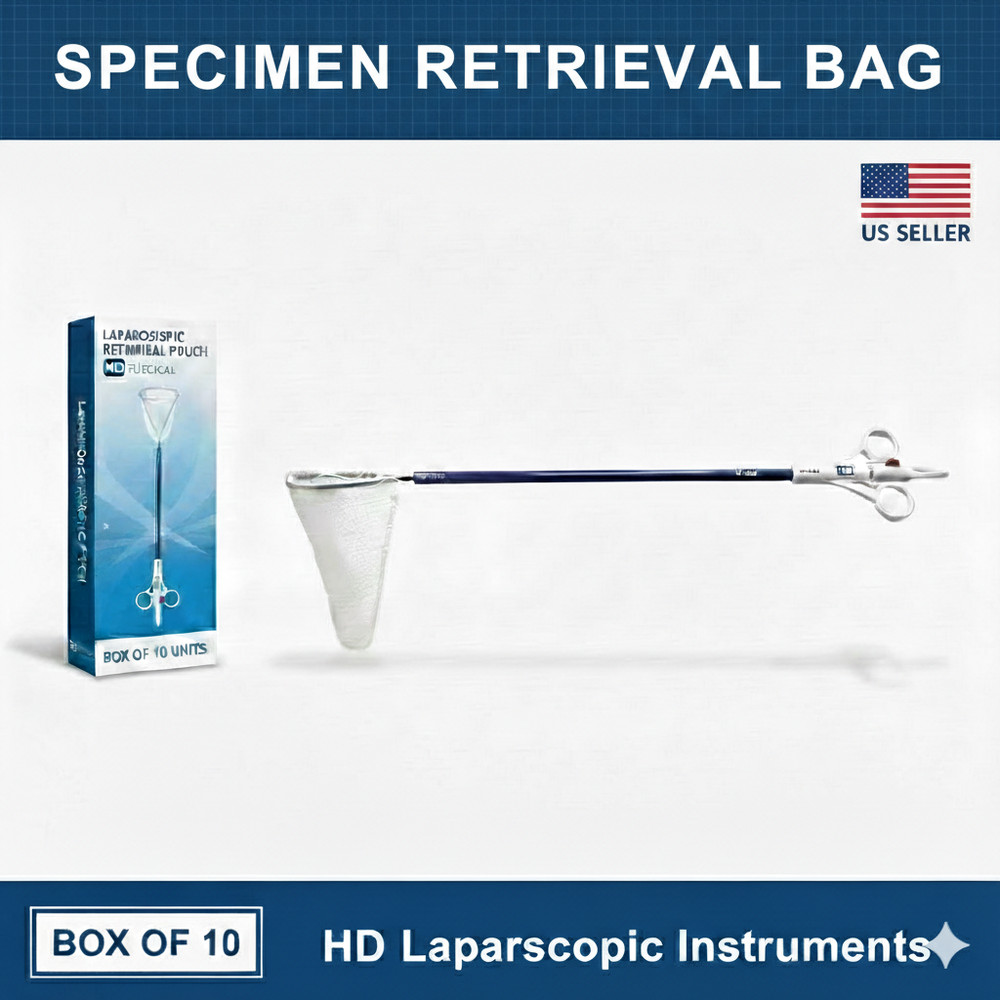 Specimen Retrieval Bag Laparoscopic Surgical Endo Catch Pouch Sterile Disposable