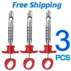 3Pcs Jeringa Dental de Anestesia 1.8ml Auto Pasiva – Tipo Auto Aspirante