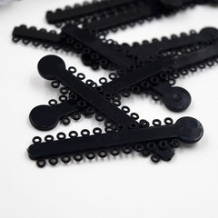 1Pack/1040Pcs Dental Ligature Ties Orthodontic Elastic Rubber Bands 44 Colors