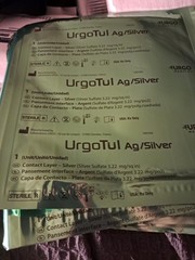 UrgoTul AG Silver Sterile Dressing 10cm x 12cm ( 508393) 1box=10 Pc.box Per Orde