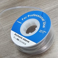 1 Roll Dental Orthodontic Archwire Sleeve Elastic Protective Tube Wires Bracket