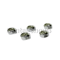 5pcs Dental Kids Primary Molar Crowns Stainless Steel Pediatric crown 48 Sizes