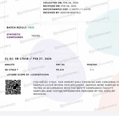 1G SR-17018 Research Compound Lab Grade High Purity Powder Scientific Use Only