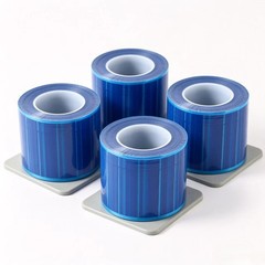Dental Blue Barrier Film 4”x6” 1200 Sheets Infection Control Sticky Wrap