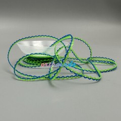 1 Roll Double Color Elastolink Elastic Power Chains (Ultra) Long Short 10 Sizes