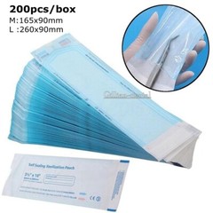200x Self Sealing Sterilization Pouch Bags Disposable Dental Sterile Bag Pouches