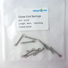 10Pc/Pack Dental Orthodontic Closed/Open Coil Spring NITI 010″/012″ 6/9/12/180MM