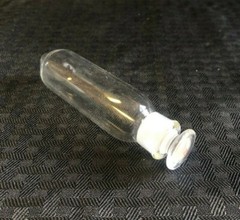 Unbranded 50mL Glass Conical Centrifuge Tube Ungratuated & 13 Stopper