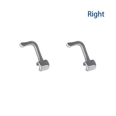 Dental Orthodontic Crimpable Hook Left/Right Sliding 90 Degree Bending 10Pc/pack