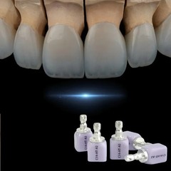 US Dental Lithium Disilicate Glass Ceramic Blocks CEREC Veneer Crown C14 CAD/CAM
