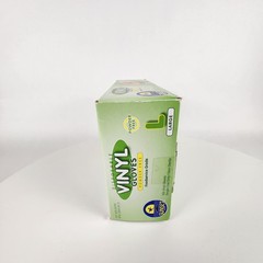 Sunset Vinyl Gloves Large Powder-Free Foodservice Disposable (100-Count Box)