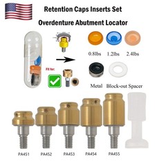 Zimmer Tapered Screw-Vent 4.5mm Internal Hex Implant 1-5mm for Locator Abutment