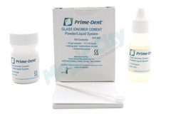 **FAST SHIPPING** Prime-Dent Dental Glass Ionomer Luting Cement Kit for Crowns