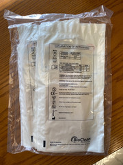 BioClean N-Plus Extra Length Sterile Nitrile Cleanroom Gloves BNPS Size 6.0 10pk