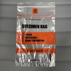 Statlab Specimen Transport Bags 6″X9″ Zip Closure RED STAT, 100/CS – BGT00609/D