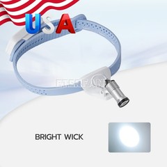 5W LED Dental 3.5X Headband Binocular Loupes/Lightweight Silicone Headlamp
