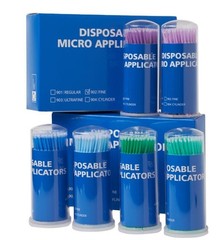 100Pcs/Box Dental Material Disposable Micro Brushes Applicators Micro Applicator