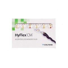 Coltene Whaledent Hyflex CM Controlled Memory NiTi Files 6 Files Pack Free Ship