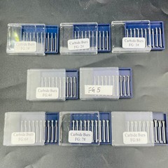 Dental Carbide Burs 19mm FG Straight Fissure Bur for High Speed