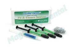 PRIORITY Prime-Dent Dental Light Cure Pit & Fissure Sealant Opaque 3 Syringe Kit